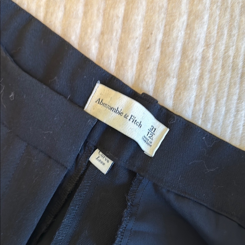 Abercrombie & Fitch Black Pants